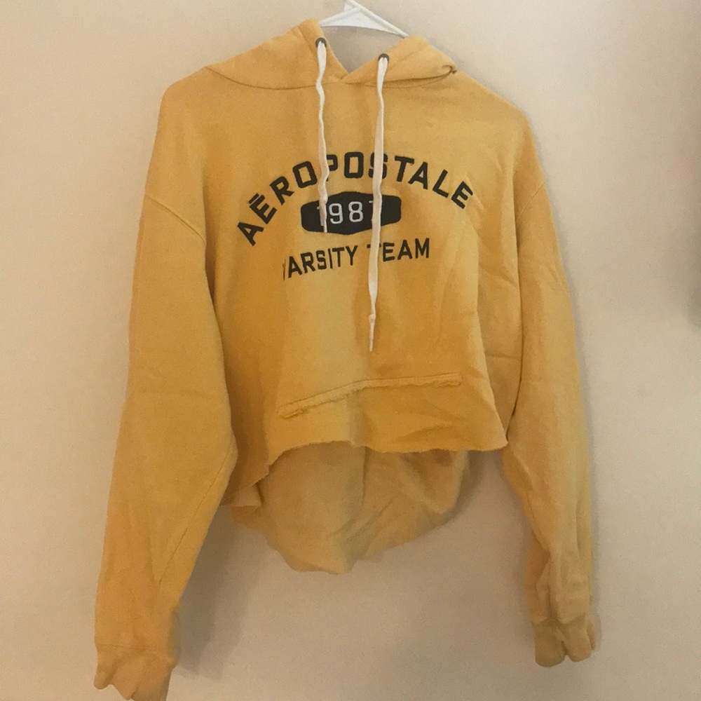 Yellow hoodie